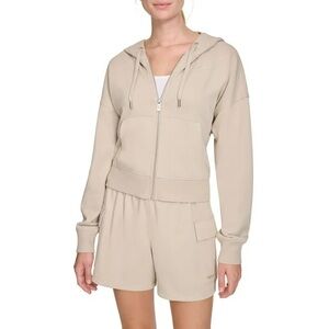 NWT DKNY Women's Terry Zip Front Jacket